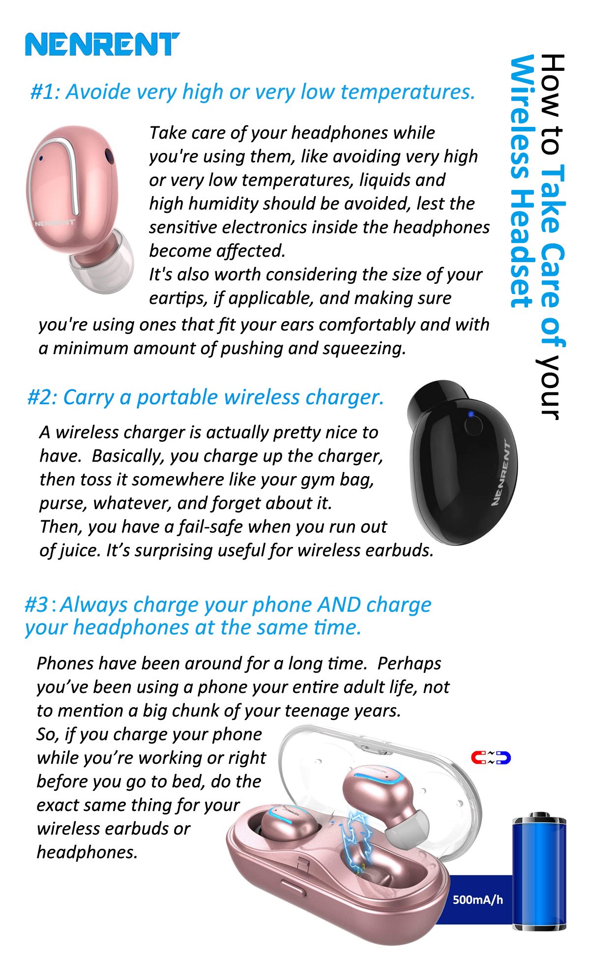 Nenrent Bluetooth Earbuds DirectNenrent X