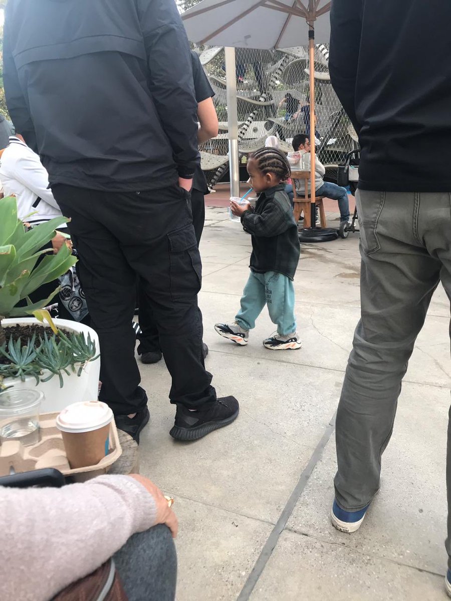 siLASAGNA's tweet photo. My nephew told me some kid spit on him at the mall playground today and his mom showed me pics of the kid who did it and it was.... Saint West. Thank you for the spit Mr. West my nephew probably deserved it https://t.co/UPOS6L3ppk