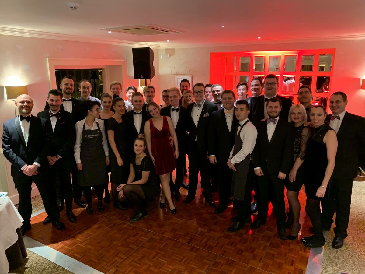 Pictured here are just some of our incredible staff who have worked around the clock to make Christmas 2018 special for our guests. We are extremely fortunate to have such a strong, hard-working team and this is a big thank you to you! 🍾 <a href="/ChewtonCareers/">Chewton Glen Careers</a>