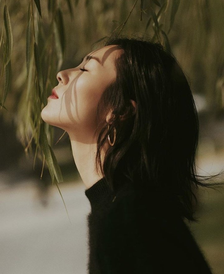 Soaking up some sun.