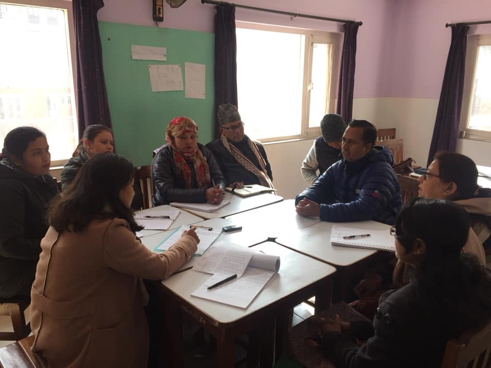Smritirbf's tweet photo. Focus group discussion was held with Teachers of "Lead Schools of Lalitpur" to understand their generic view of pedagogy, knowledge about children etc. https://t.co/hkJcqm8qMu
