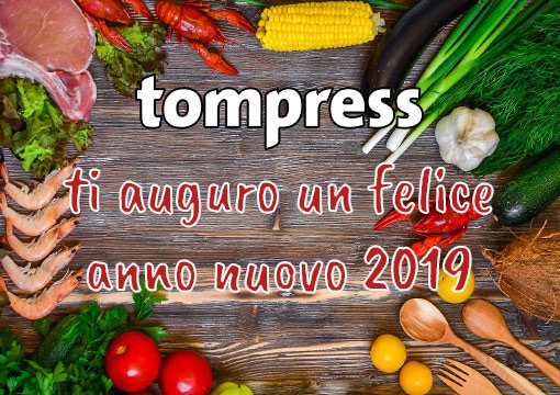 TOMPRESSit's tweet image. Tom Press ti auguro un felice anno nuovo 2019
