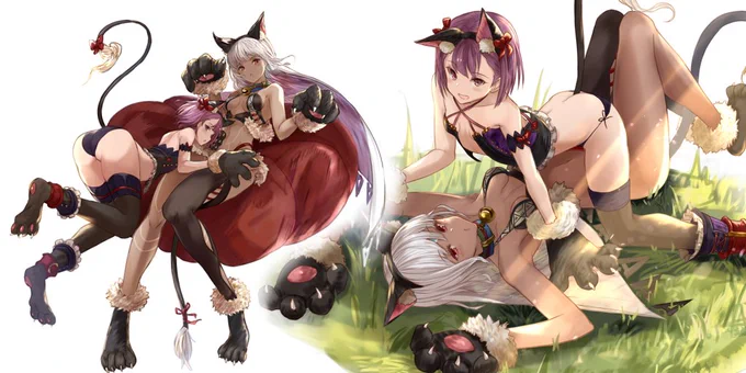 アルテラとエレナ(ザ・ビーストVer.) #FGO #FateGO 