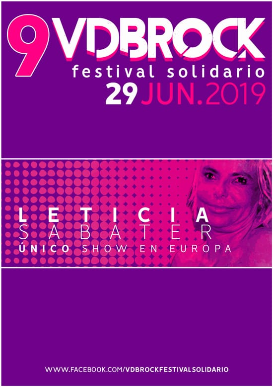 FestivalVdbRock's tweet photo. ¡Primera confirmación!

Único show en Europa... ¡Pero menudo show! Leticia, la gran Leticia, por fin en el @FestivalVdbRock 

#talento #polvorrock #hit #artista #leticiasabater #vdbrock #festival #solidario https://t.co/dy1ZfphEtX