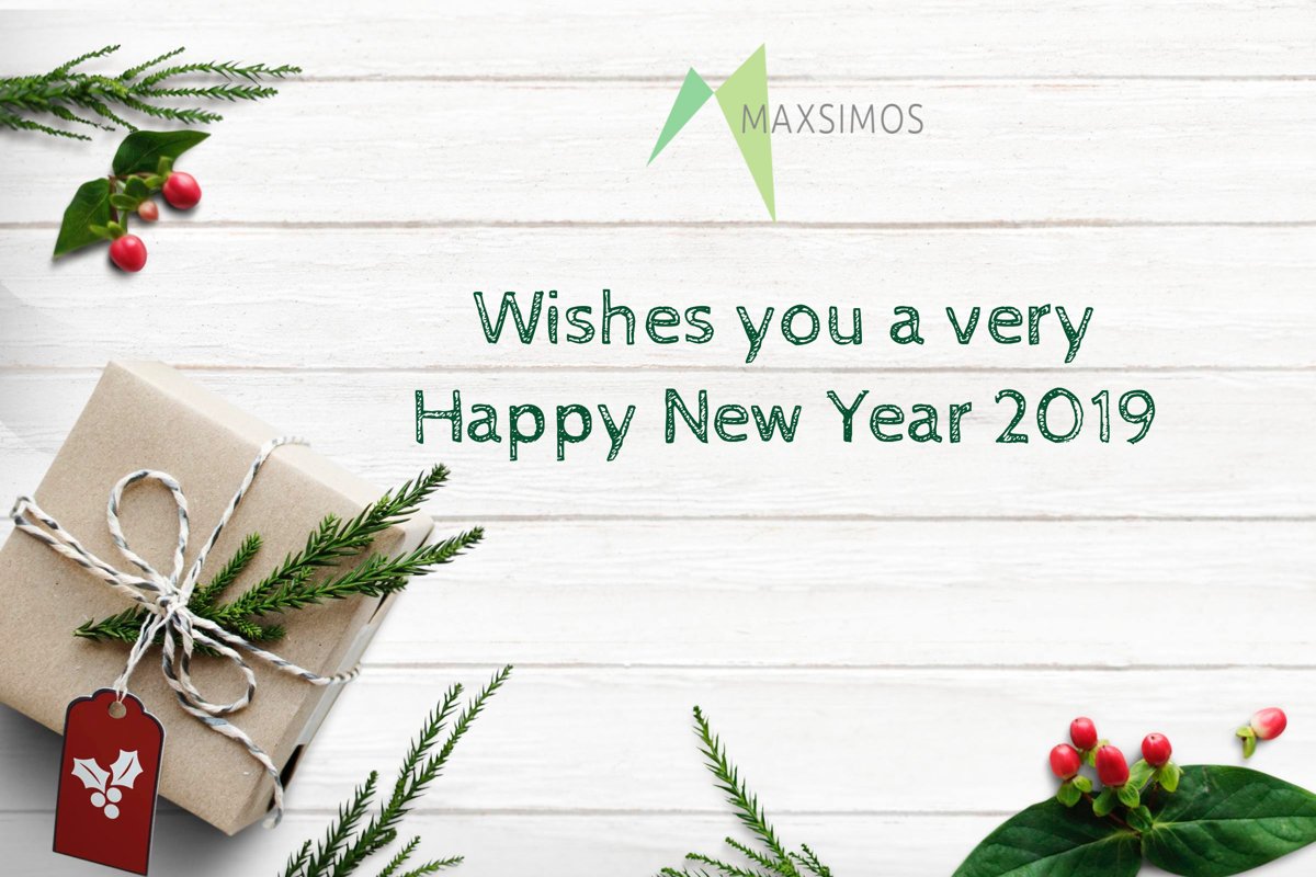 MaxsimosTech's tweet image. Best Wishes for a #HappyNewYear2019