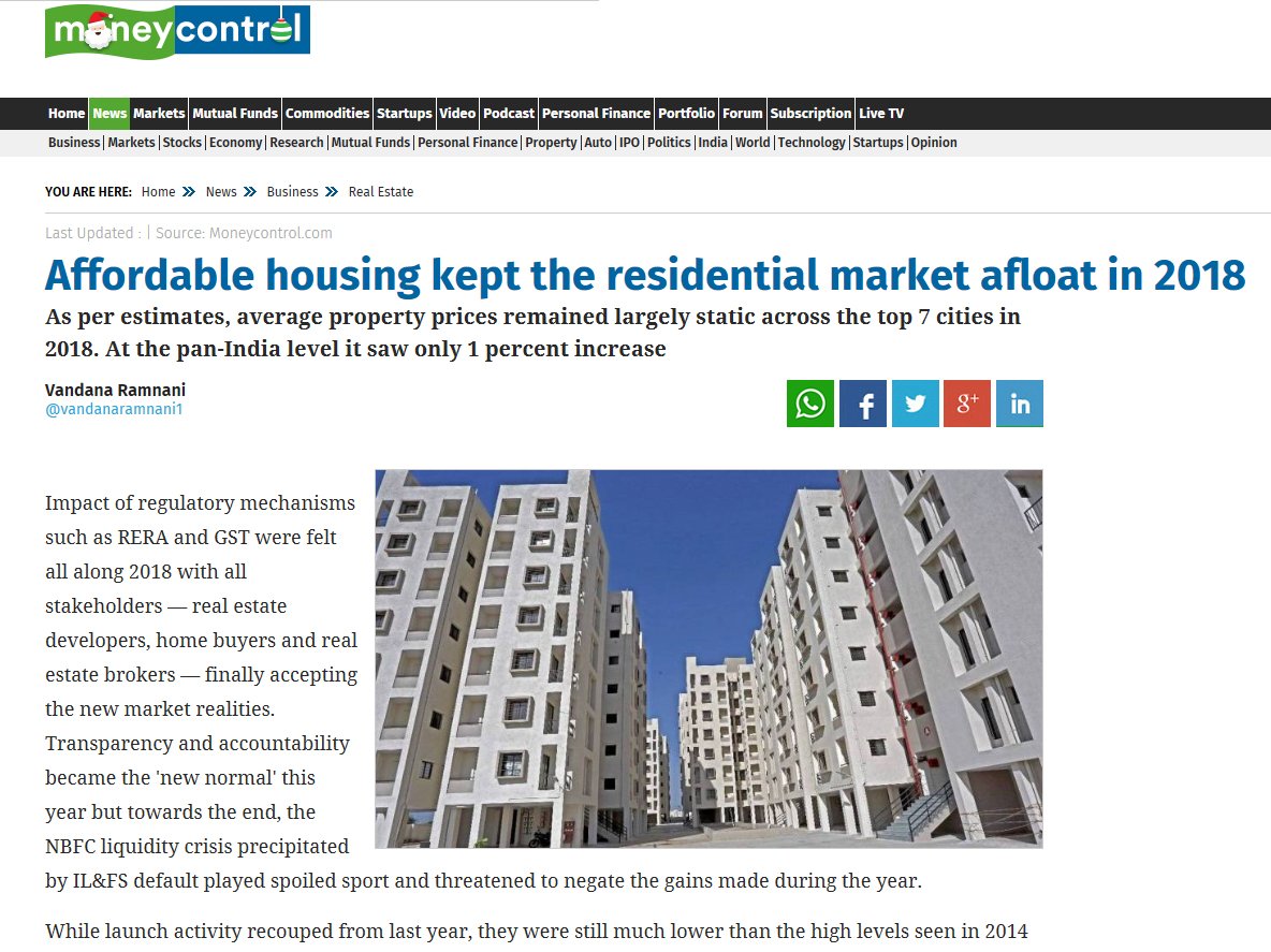 radiusdeveloper's tweet photo. Mr. Ashish Shah, COO, #RadiusDevelopers speaks about the Development Management (DM) model, which gave a new lease of life to several stalled real estate projects in 2018. Click to read more: https://t.co/M4TuFtYVhC @moneycontrolcom #RERA #GST #RealEstate #Realty #Developers https://t.co/IC22V879yR