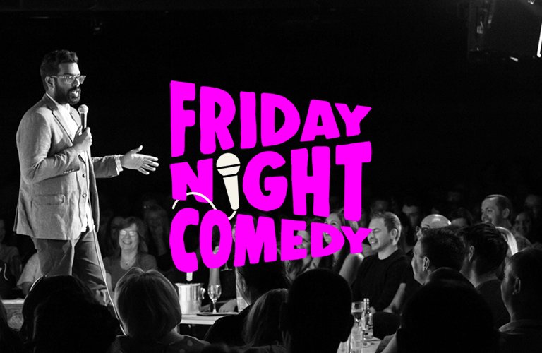 TONIGHT! 

Friday Night Comedy 😂

Line-up includes @markolver, @MichaelSFabbri, @vinceatta, @stephanielaing & @redrichardson1 🔥

Doors 7pm - 7:45pm

TICKETS & MORE INFO 👉 bit.ly/FriNightComedy…