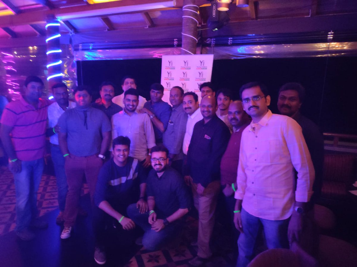 YiTweets's tweet photo. Yi Salem All Members Meet at Hotel Radisson, Salem | 28 November 2018
#YiSalem #YiSalemChapter #YoungIndians #CIIYi https://t.co/Wqoe2d6Tz7