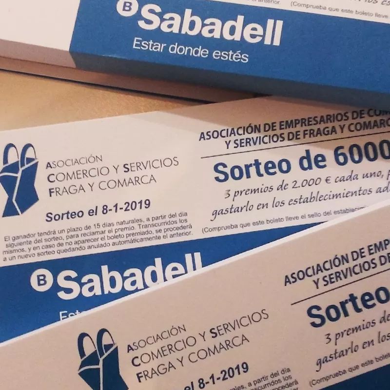 comerciofraga's tweet photo. ¡Aun nos quedan muchos boletos por repartir!¡Ven a los establecimientos de la Asociación de Comercio y Servicios Fraga y Comarca! Son todos estos 👉https://t.co/uoVZb9jGkb
#asociacioncomercioservicios #sorteo6000euros #3premios #2000euros #comercio #yocomproenfraga https://t.co/mb9MV2Zhvo