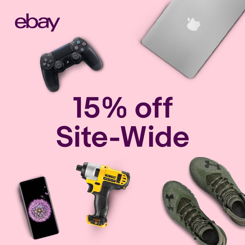 eBay.co.uk on Twitter "‼️15 OFF COUPON‼️* For 15 off, just use code