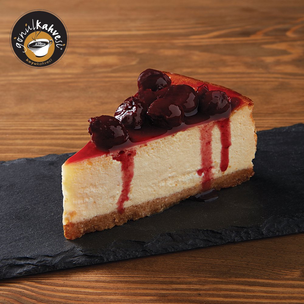 Vişneli Cheesecake.😍
#kahve #koyukahveci #delicious #coffee #gonulkahvesi #americano #latte #espresso #türkkahvesi #filtrekahve #macchiato #mocha #cappucino #sahlep #hotchocolate