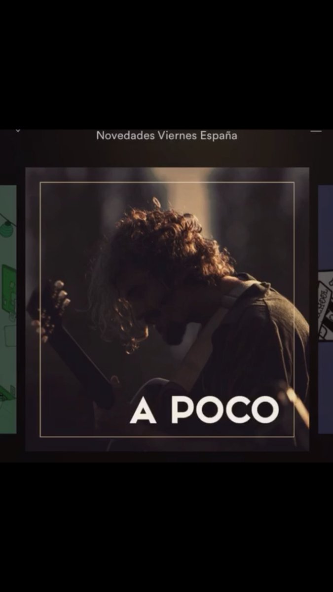 ⚡️Ha llegado el día, “A Poco” ya es todo vuestro.⚡️

En el siguiente link podéis escucharlo en todas las plataformas: 
WarnerMusicSpain.lnk.to/TuOtraBonitaAp… 

<a href="/WarnerMusicES/">Warner Music Spain</a> <a href="/warnerchapspain/">warnerchappellspain</a> <a href="/SpotifySpain/">Spotify Spain</a> <a href="/AppleMusicES/">Apple Music en Español</a> <a href="/amazonmusic/">Amazon Music</a> <a href="/iTunes/">iTunes</a> <a href="/GooglePlay/">Google Play</a> @DeezerES <a href="/TIDAL/">Tidal</a> <a href="/AmazonESP/">Send Kumikos</a> <a href="/napster/">Napster</a>