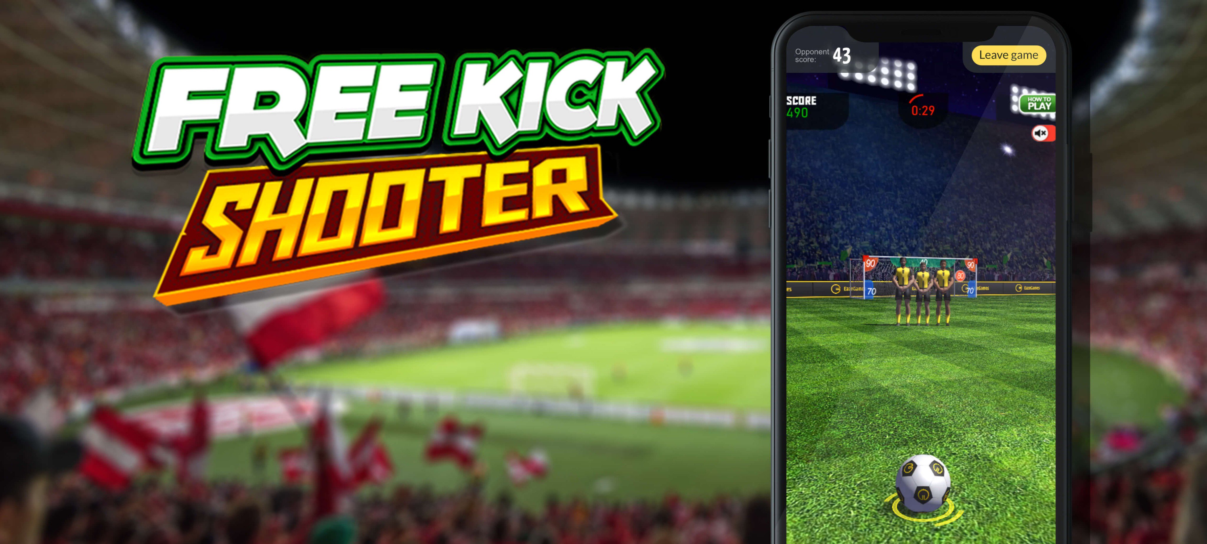 EazeGames on Twitter "New Soccer game; Free Kick Shooter! Put on your
