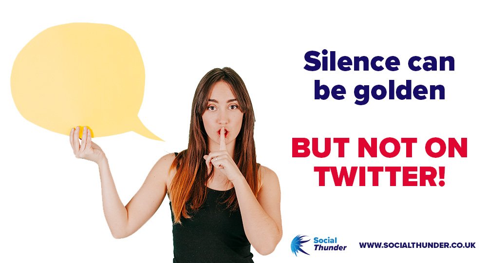 Silence can be a beautiful thing... but not on your Twitter feed! If your customers haven't heard from you, you won't be on their minds. Find out how we can ensure your timeline is full of high-quality tweets, every day.
socialthunder.co.uk