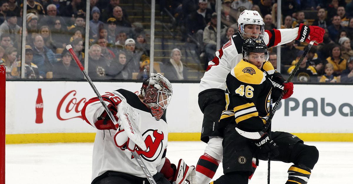 zesty_devils's tweet photo. Mackenzie Blackwood Dazzled in New Jersey Devils 5-2 Victory Over Boston Bruins https://t.co/Q5YQp463g3 https://t.co/rmKZnHQLiw