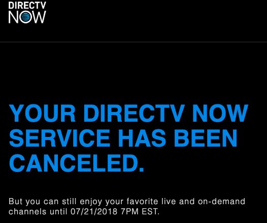 AyeletMichaeli's tweet photo. @directvnow @DIRECTVNOWHelp #CustomerExperience #fraud I canceled my subscription in JULY and yet #directvnow keep on charging me $40 every month since!!! Unbelievable! https://t.co/0WM5dsmzqY