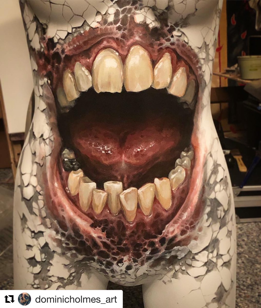 JeremyXWagner's tweet photo. Completely blown away by this piece Dominic Holmes is offering for CONJOINED vs. GROTESQUE art show I’m curating w/ Chet Zar @ChetZar at @CoproGallery
OPENING NIGHT RECEPTION on SAT., JAN. 19th!
@dominicholmes_art
Still working on this grotesque torso! #conjoinedvsgrotesque https://t.co/DyoDtDoibP