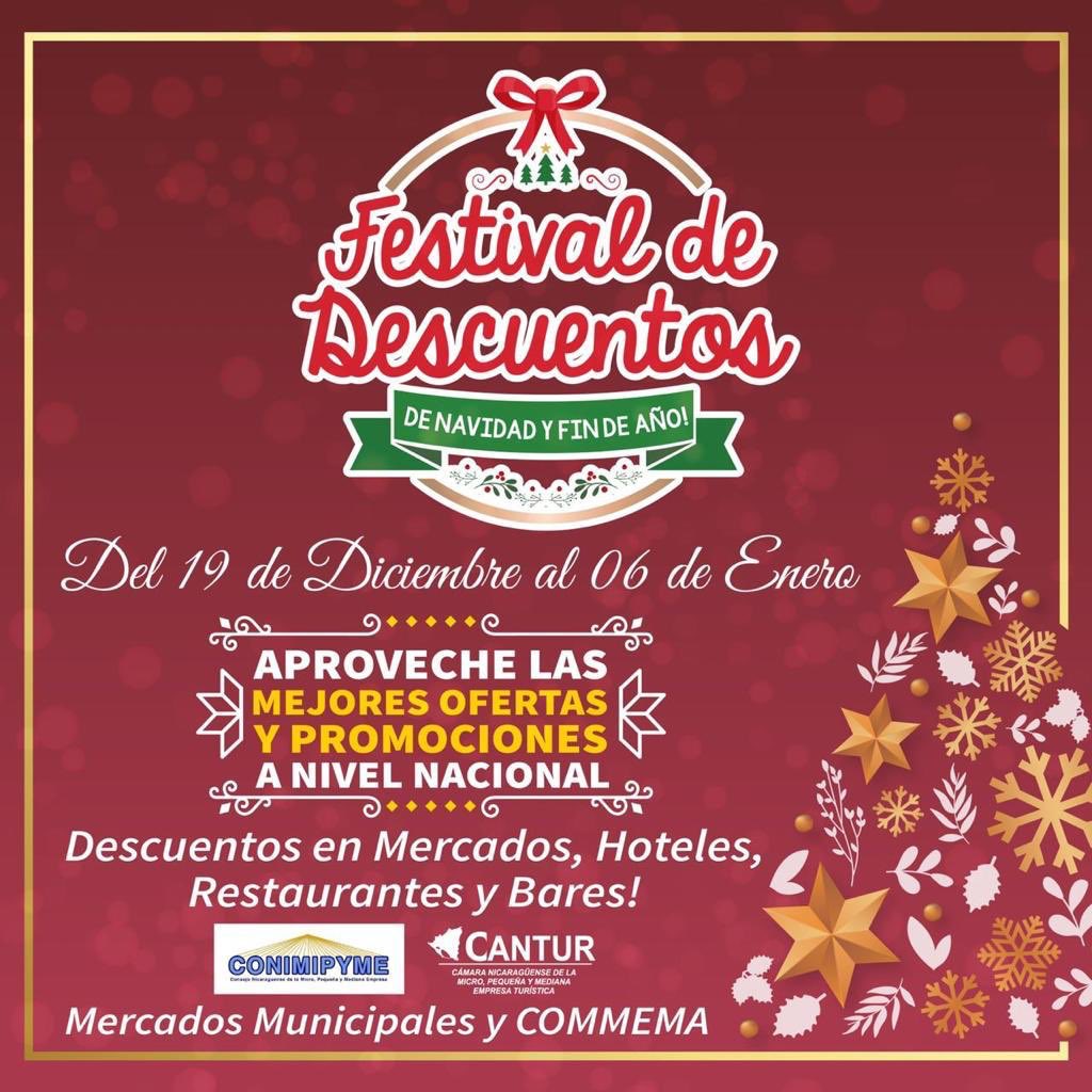 Leo_TorresC's tweet photo. El Festival de descuentos de Navidad y Fin de Año continúa en todo el comercio en establecimientos y tiendas comerciales y en todos los mercados del país hasta el 6 de Enero. Aprovechen los descuentos haga rendir su dinero. https://t.co/Js6n0lqM6a