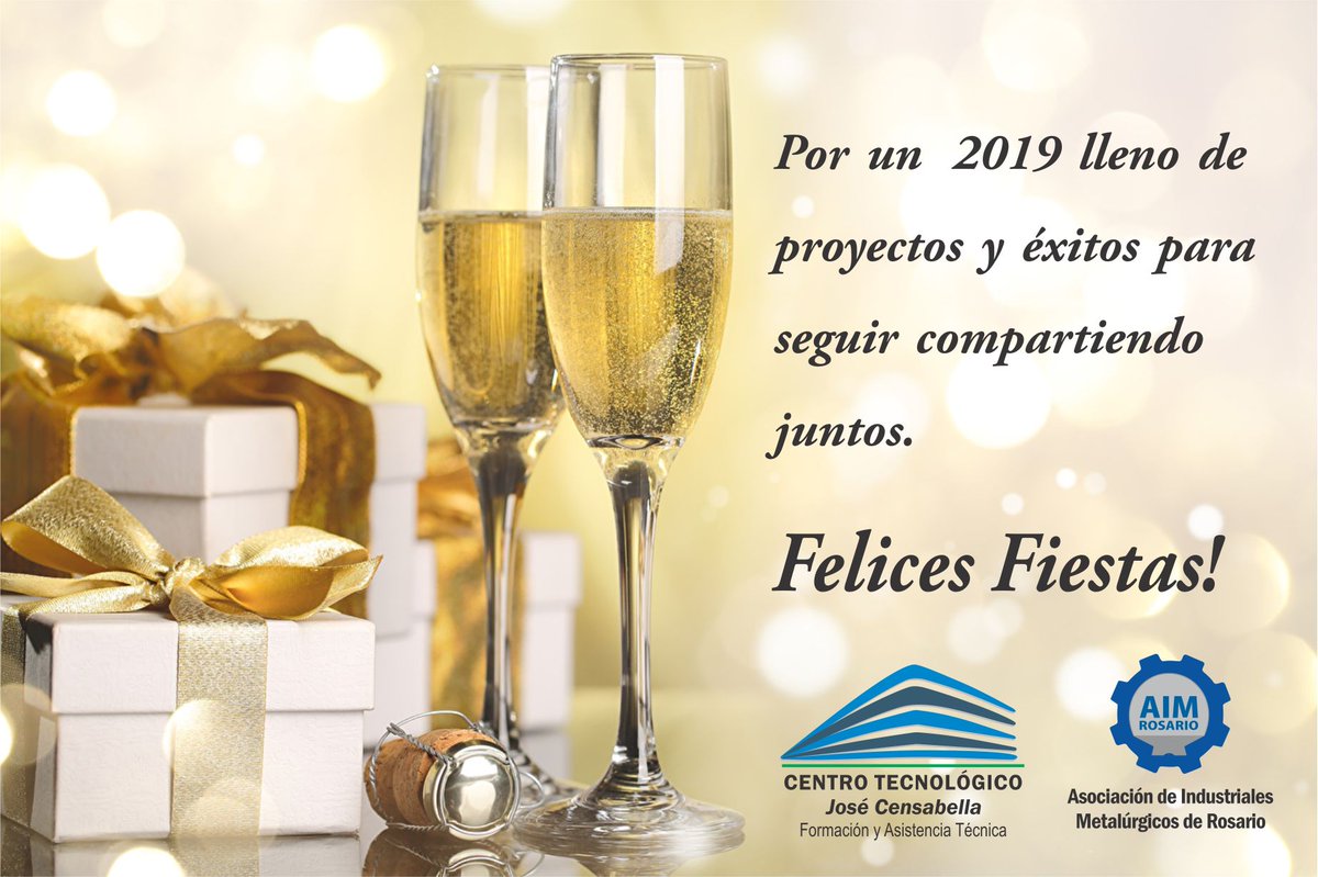 Gracias por acompañarnos un año más. Les deseamos lo mejor para el año venidero!! FELICIDADES!