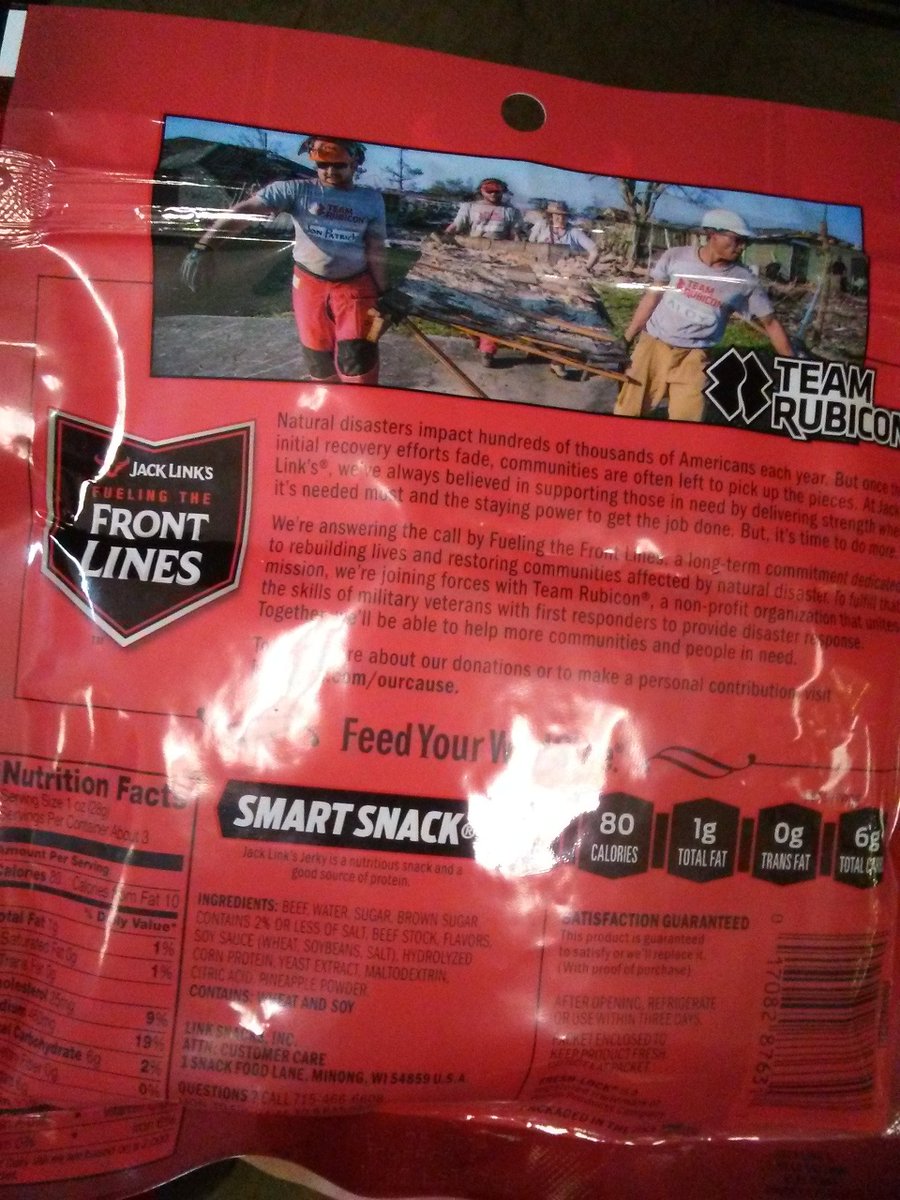 Hubbard_WJ's tweet photo. @TeamRubicon & @JackLinks team up to make a positive impact. Bravo zulu. #DeliciousDifference @JakeWoodTR @WilliamMcNulty https://t.co/hgQJi0XN0J
