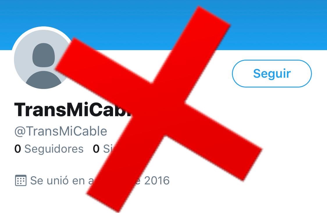 TransMilenio tweet media