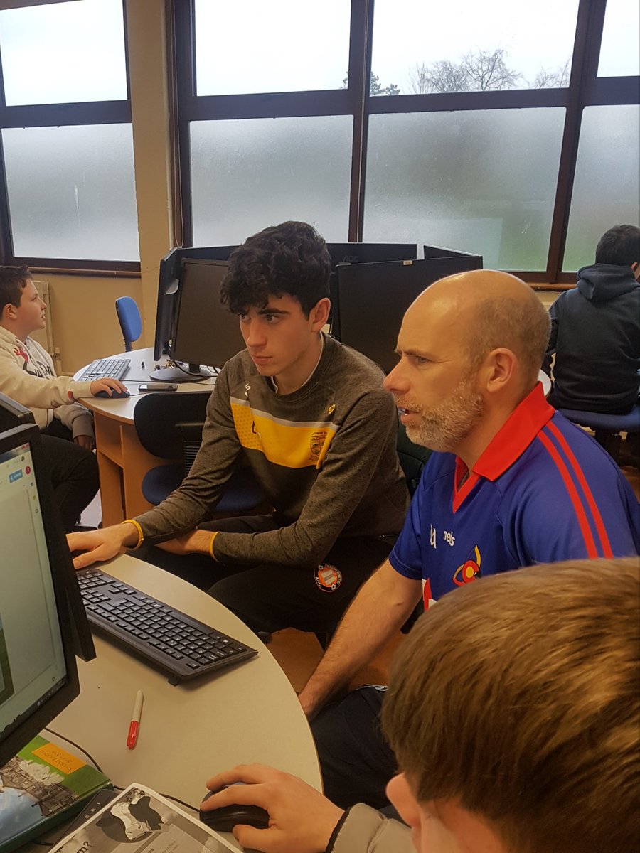 ColaisteCoding's tweet photo. Absolute dedication 😁 @BTYSTE students in school today finishing parts of their projects! Well done to all invloved &amp; thanks to Mr. Corroon for helping us out! #BTYSE #TeamWork #Dedication #STEM @CbsMullingar https://t.co/hp1vzLUqF7