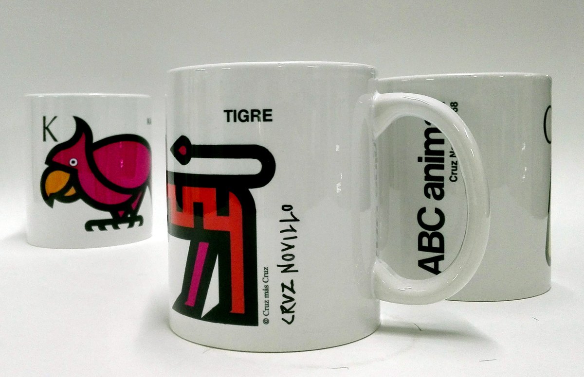 ppcruznovillojr's tweet photo. Si aún no habéis mandado la carta a los Reyes Magos, os podéis pedir una taza del ABC animal firmada por Cruz Novillo. Solo 56 unidades disponibles (dos abecedarios completos) a 14,90 euros en estudio@cruznovillo.com #ABCanimal #50aniversario #CruzNovillo https://t.co/BqVwNHeuuI