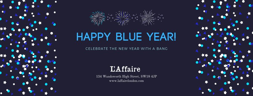 LaffaireLondon's tweet photo. Gather your friends and join us as we say good-bye to 2018 and hug-it-out to 2019!

#Newyearseve 
#NewYear2019 
#Wandsworth
#NewYears https://t.co/jcsmqnkm8D