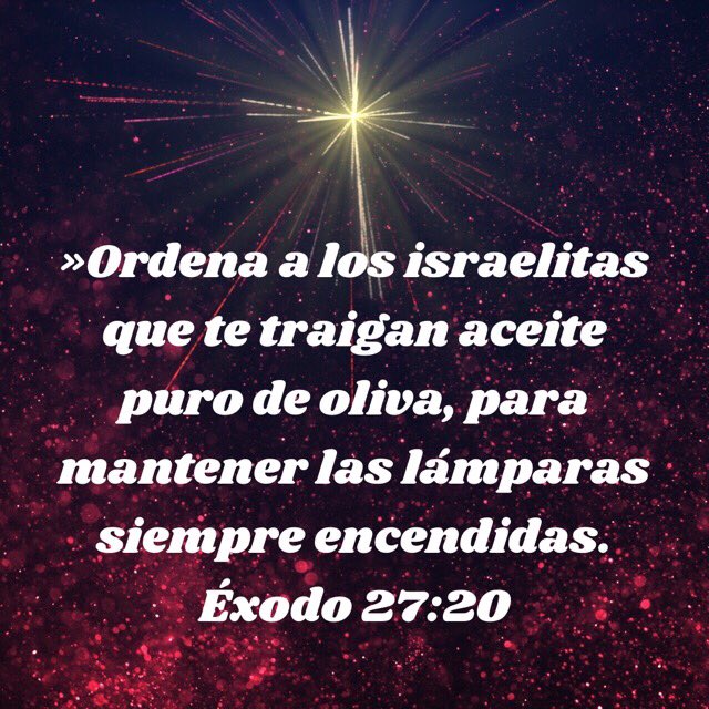 pasdarling's tweet photo. El aceite de oliva mantenía las lámparas encendidas, hoy es el Espíritu Santo quien mantiene nuestra ESPERANZA VIVA #rpsp #PrimeroDios #Ex27 @Pr_Freddy @bellyjeff @DoraCastro15 @Pr_JadsonRocha @Pr_JaimePerez @Ligisua @FMisaelRios @emilioabdala @socratesquispe @Valor_y_Fe https://t.co/AipPJ4KneK
