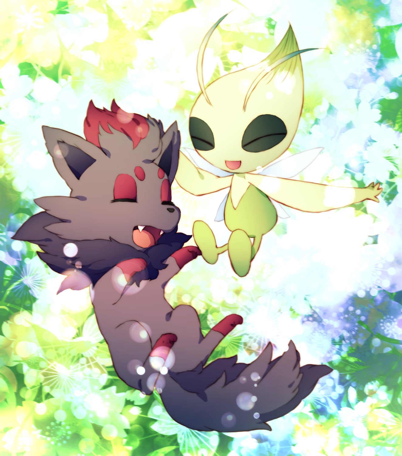 ゾロア セレビィぬいぐるみ 幻影の覇者ゾロアーク ポケモン ゾロア ゾロアーク セレビィ ポケモンセンター 巾着 未使用品 Chateaujoliet Com