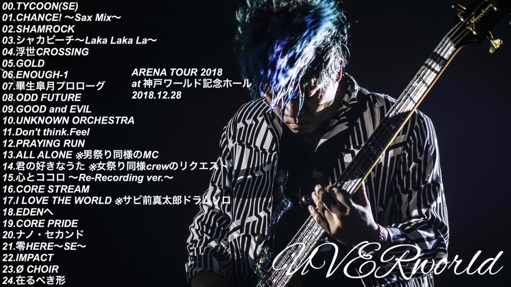 UVERworld ARENA TOUR 2018 at 神戸ワールド記念ホール 2018.12.28