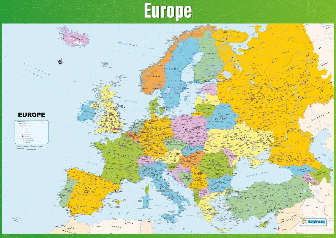 DaydreamEdu's tweet image. The Christmas break is all about getting to know your neighbours. Why not learn about them with our #PosterOfTheDay - Europe? #Geography #GeographyEd
daydreameducation.co.uk/poster-europe-…