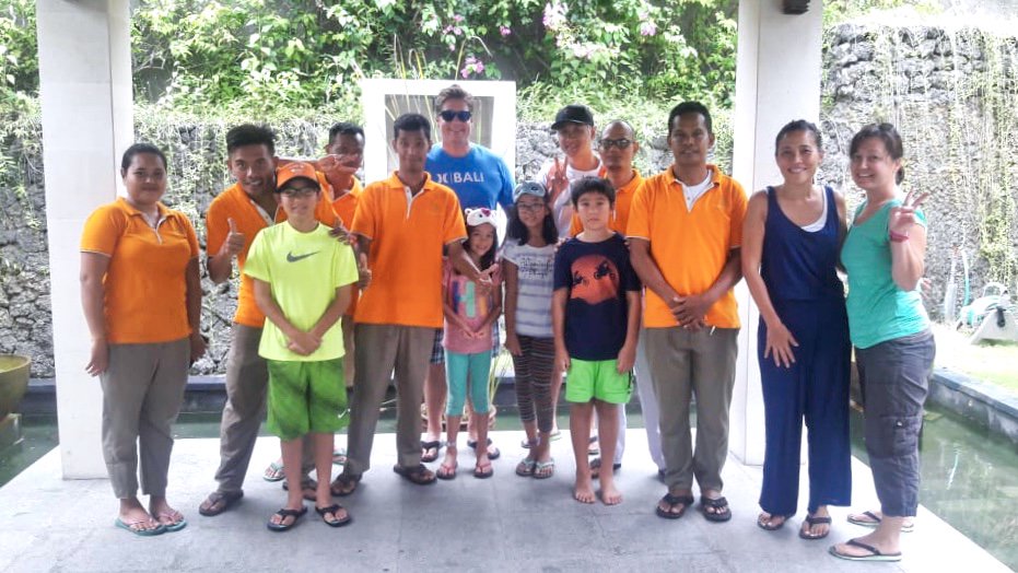 Thanks to the lovely Tsangs and Johnsons for spending Christmas at our <a href="/karangkembar3/">Villa Karang Kembar 3</a>. Enjoy the rest of your holiday in Bali.