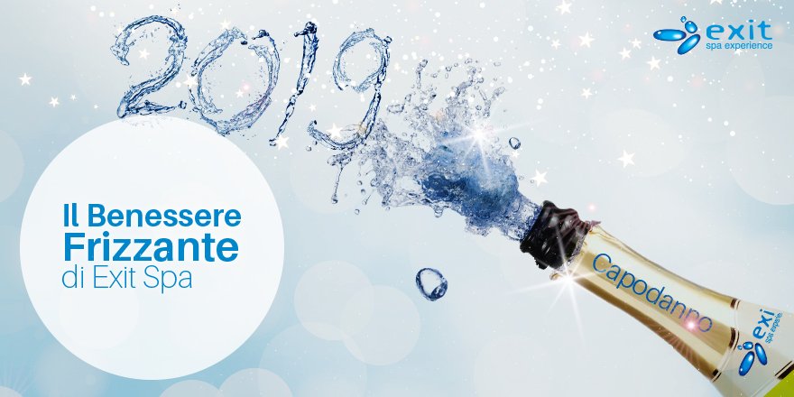 ExitSpa's tweet image. Scegli di iniziare il nuovo anno all’insegna del #benessere e del divertimento con le nostre imperdibili proposte per #Capodanno. Due diverse soluzioni per accompagnarti al 2019 nel più frizzante dei modi e fino alle 2 di notte! Posti limitati. Prenota ora bit.ly/2Q9pUPQ