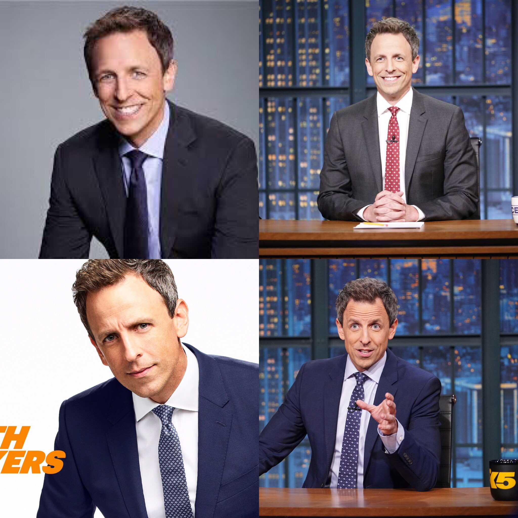 Happy 45 birthday to Seth Meyers. Hope that he has a wonderful birthday.      