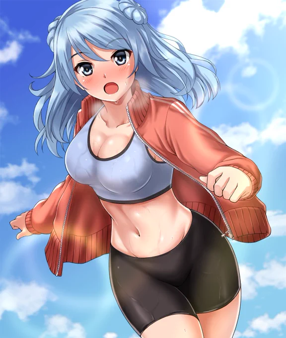 艦これ 浦風

リク絵的なモノから
スポーティな格好の浦風 
