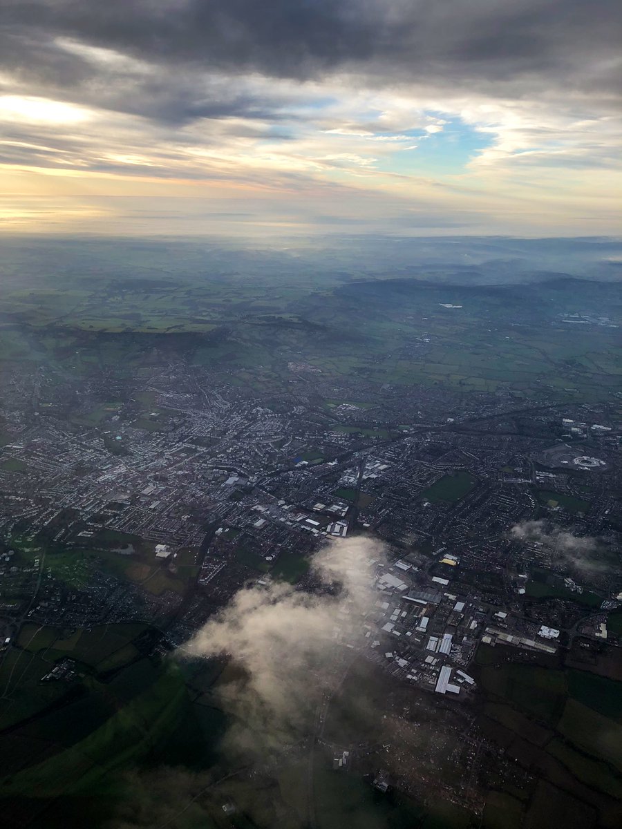 Started off the day with a 10,000ft airtest and a nice sunrise.