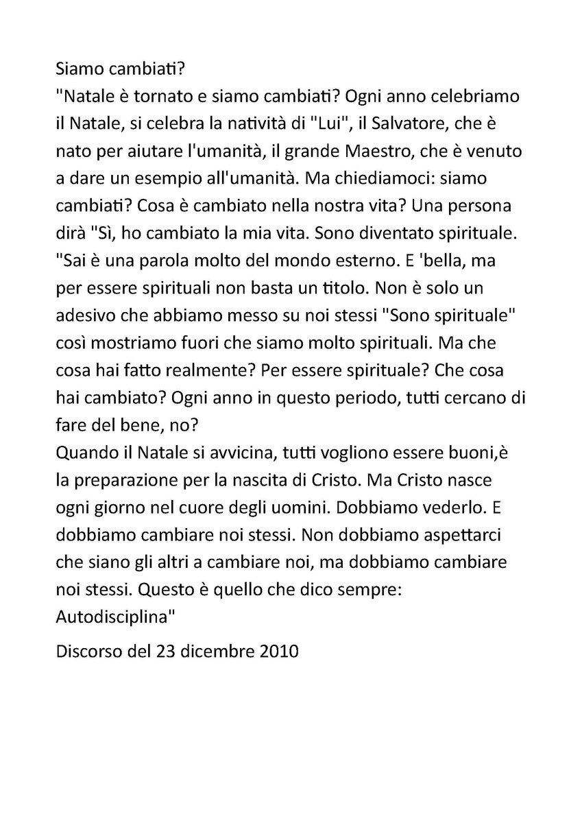 BhaktiMargaIT's tweet photo. #Natale #Cambiamento #Percorso #Spirituale #Insegnamenti #SatGuru #Gurudev 
#Paramahamsa #Vishwananda #JustLove https://t.co/CEuiTsMKbt