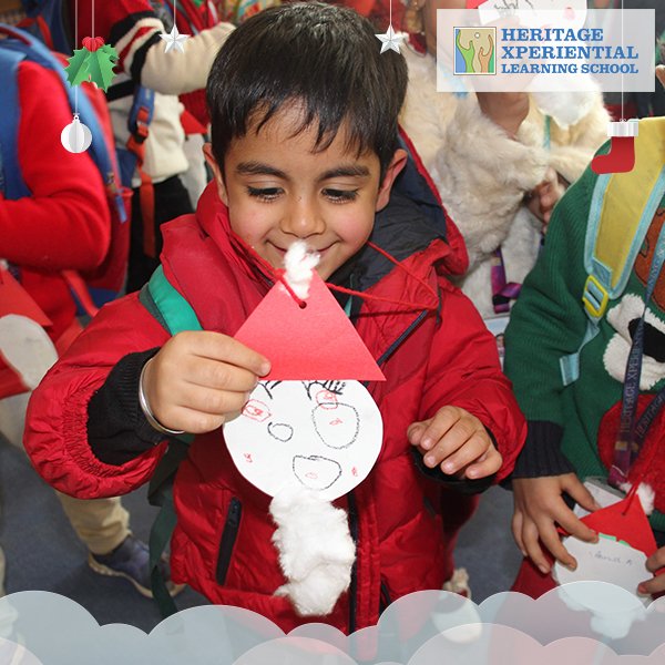 heritage_ggn's tweet image. #HXLS celebrated #Christmas as a day to spread cheer with their smiles.  Carol singing in the #JuniorProgram foyers and classes filled the air with #festivity.