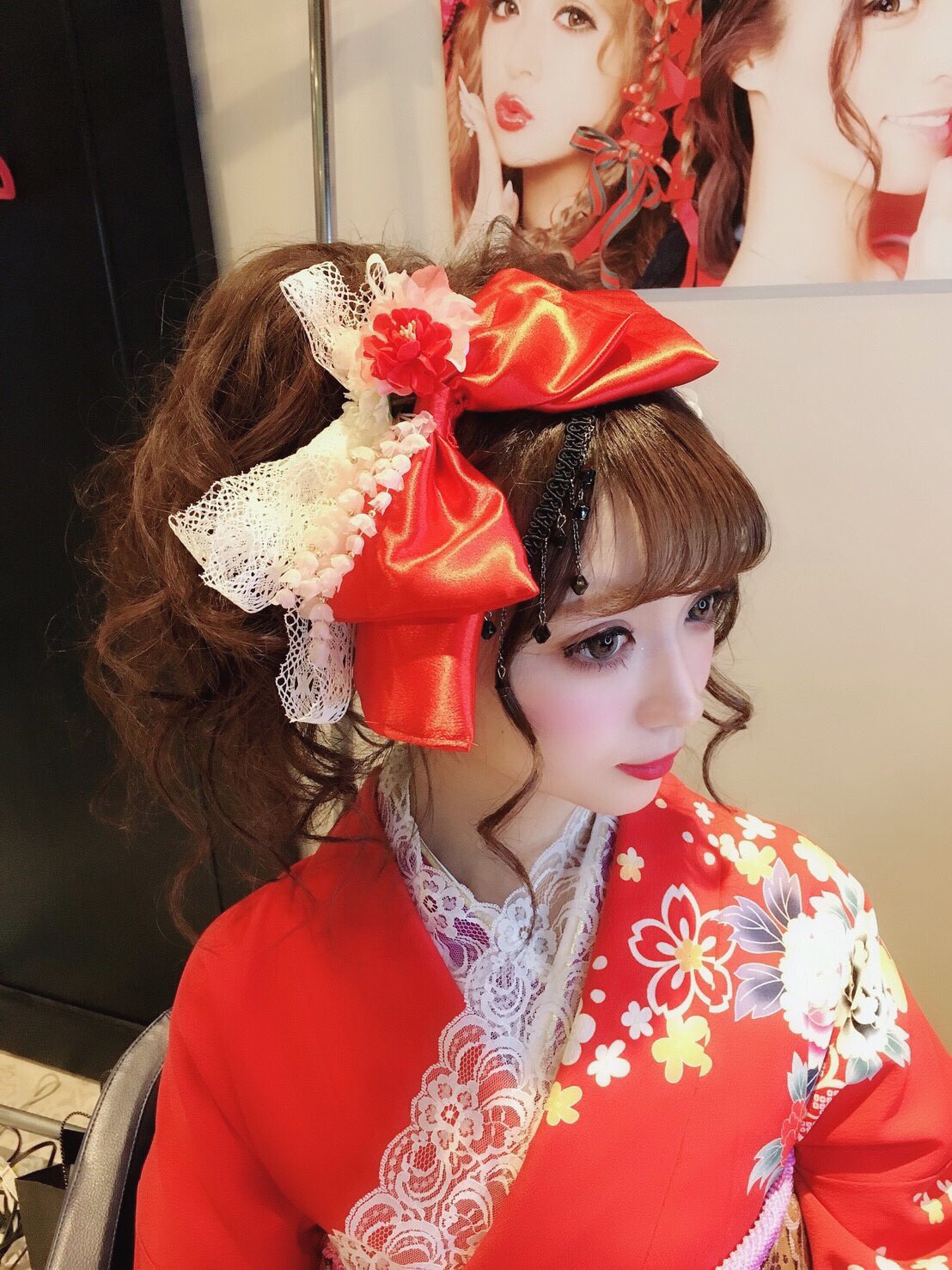 えみう 成人式の髪型 どーしよっかなあ 小悪魔agehaの振袖撮影では もりもりだったよん 小悪魔ageha T Co Quh1jxi7iu Twitter