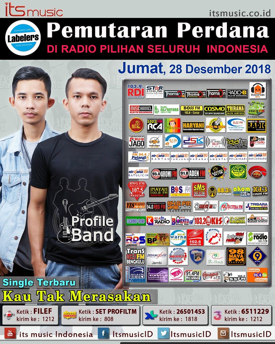 NewRelease  Profile Band - Kau Tak Merasakan #kautakmerasakanprofileband #profileband #kautakmerasakan  prod. @itsmusicid cc. <a href="/oxtavsugges/">its music Indonesia</a>  MD : @hendraaCafe #PEMUTARANPERDANA #GaleriMusikAsik #Situbondo