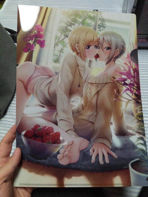 周子夕美新刊のクリアファイル届きました!新刊とセットで頒布しますよ!
#c95 