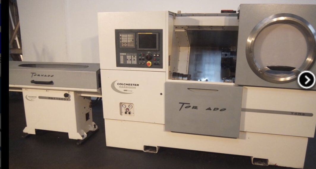 TayMacLtd's tweet photo. For Sale: Colchester T6MS Sub Spindle CNC Lathe, Year 2006, FANUC 18i-TB, ‘C’ axis https://t.co/Qusj6fjIuE