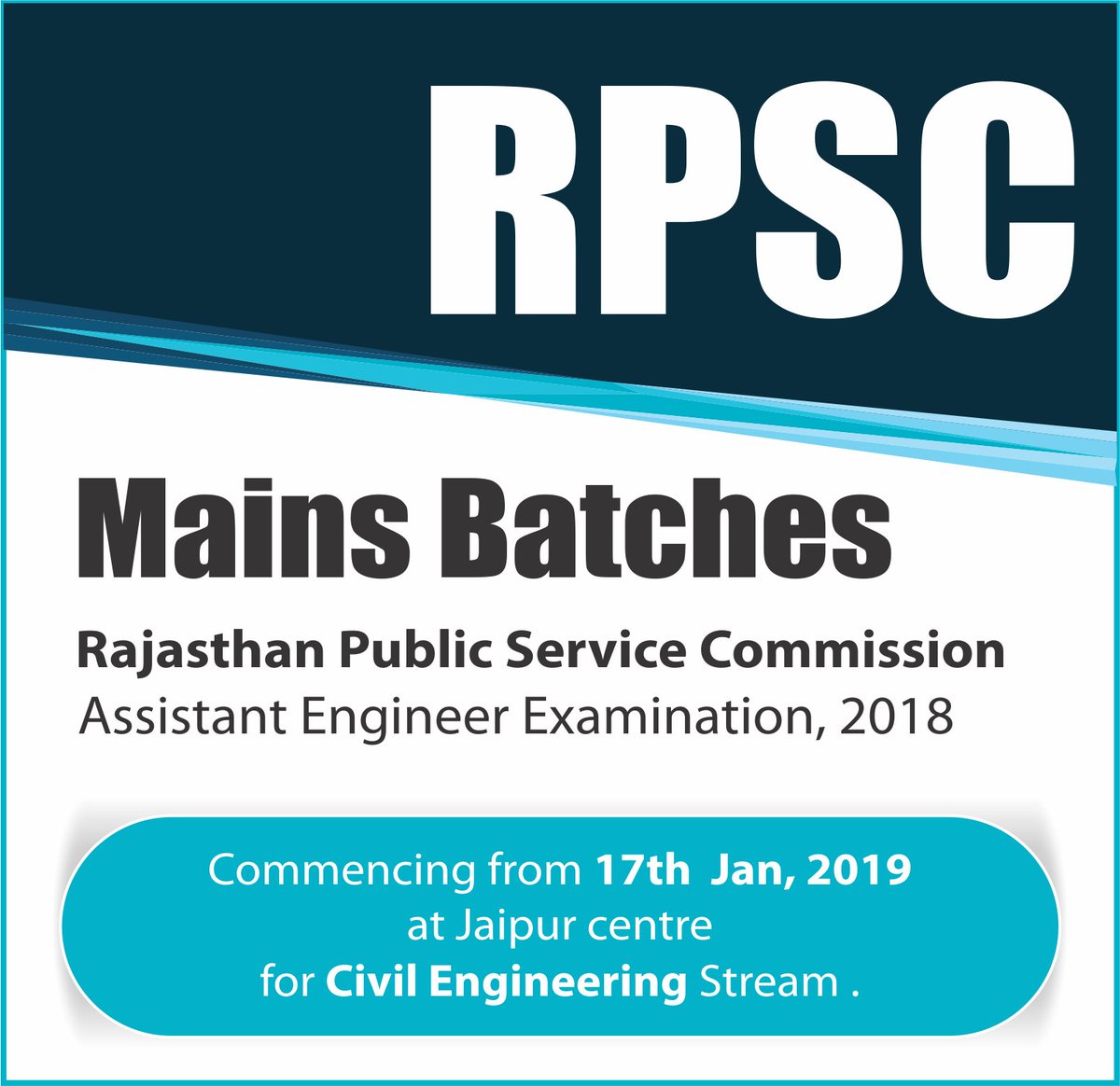 MADEEASY_Delhi's tweet photo. Mains batches for Rajasthan Public Service Commision for the post of Assistant engineer 2018.
For more details please visit:
https://t.co/AnLdb9WxOK
#RPSC #MainsBatch #MADEEASY https://t.co/526oVD4w4x