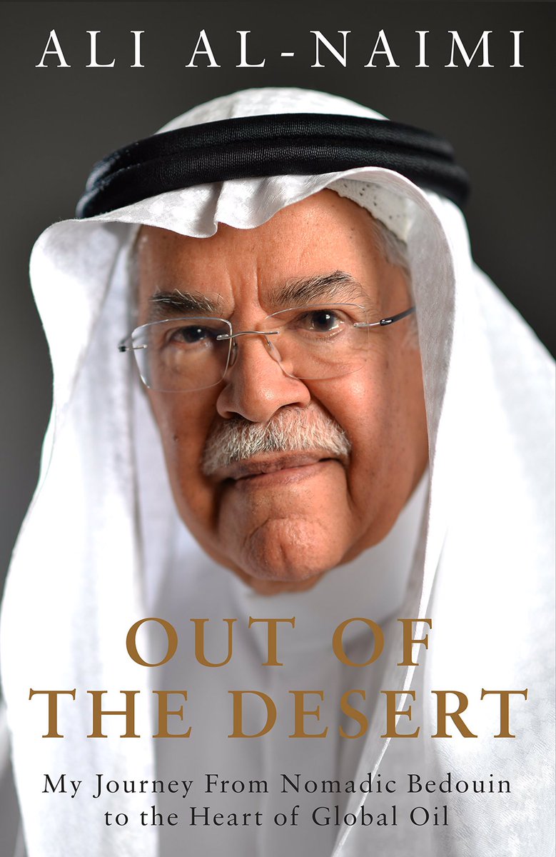 Unravel the history of our nation’s greatest treasure in “Out of the Desert: My Journey From Nomadic Bedouin to the Heart of Global Oil”, a biography by H.E. Ali Al-Naimi.

#FridayReads