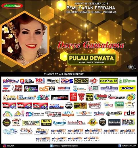#NewRelease   <a href="/dorce_gamalama/">dorcegamalama</a> – Pulau Dewata CC <a href="/DEGE63/">Dorce Gamalama</a> <a href="/DennyPromotion/">DAZ RADIO PROMOTION</a> #DorcePulauDewata #PEMUTARANPERDANA MD @hendraaCafe #GaleriMusikAsik #Situbondo