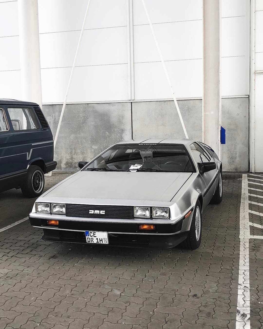 delorean slot car