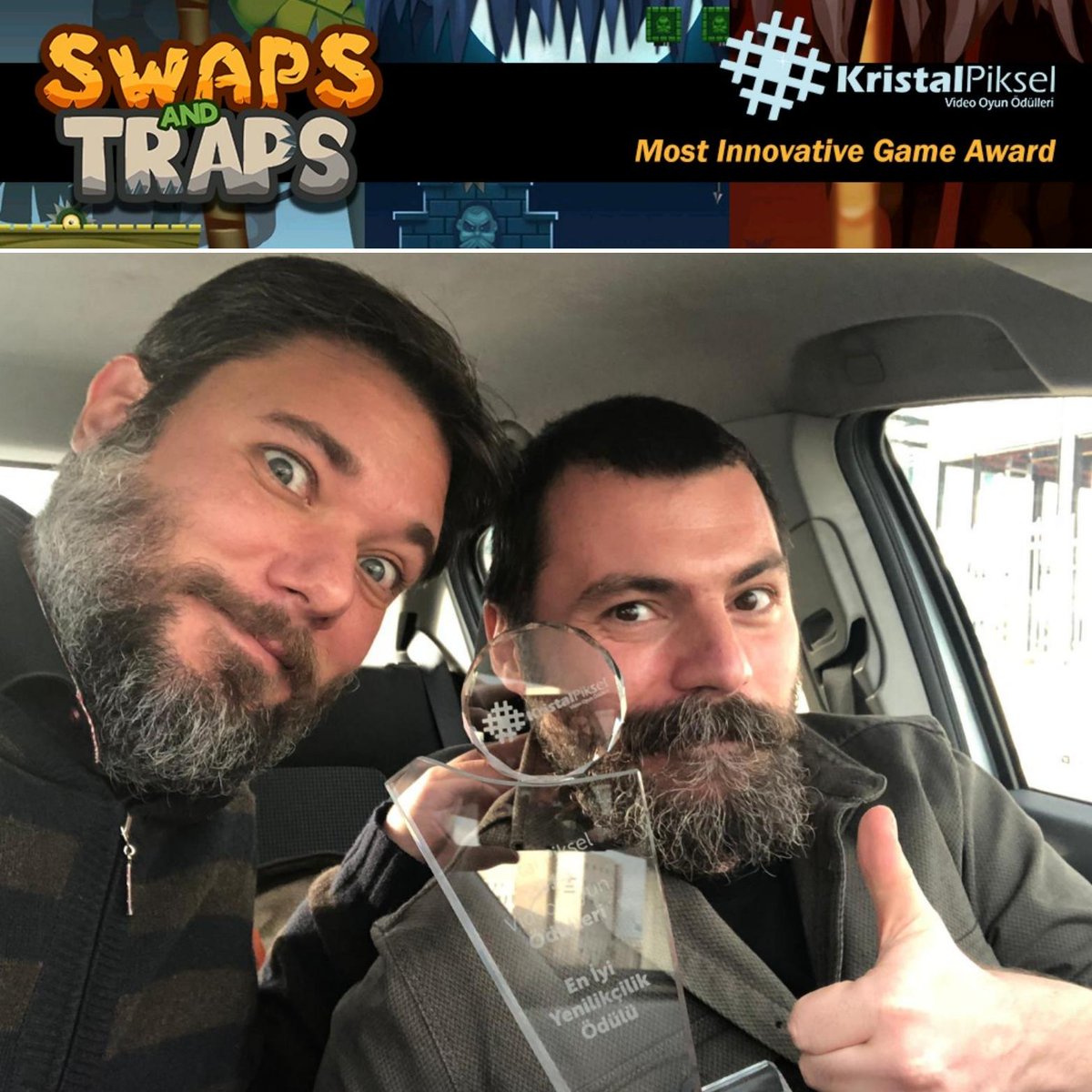 😎🤪🥳
Kristal Piksel Awards 2018
Innovation Award - Winner
Best Game Design - Nominee
Best Audio - Nominee
Best PC Game - Nominee

Kristal Piksel Ödülleri 2018
Yenilikçilik Ödülü - Kazanan
En İyi Oyun Tasarımı - Aday
İşitsal Sanat Ödülü - Aday
En İyi PC Oyunu - Aday

#game #oyun