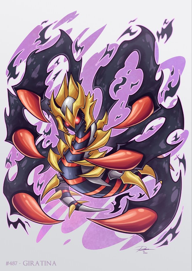 My Giratina Art Gallery : r/pokemon