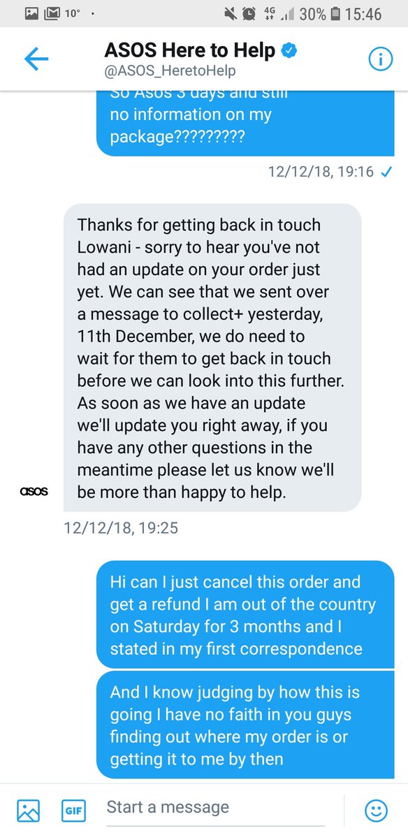 lowani_mvula's tweet photo. @ASOS_HeretoHelp absolutely pointless that's what asos are all beware they still can't tell me wher4 my delivery is almost 2 months later but won't refund my money https://t.co/9iWRfMg9cr
